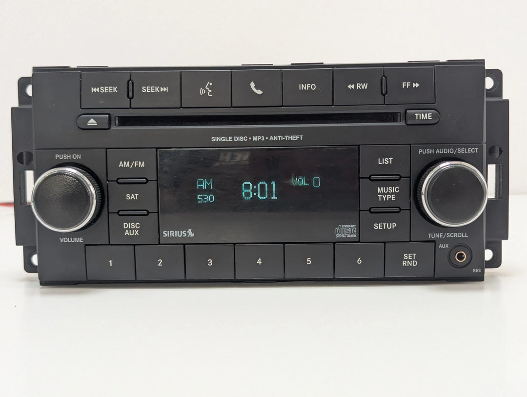 2012-2017 Chrysler Dodge Jeep CD Player Audio Radio Display Screen P05091197AE OEM - product image