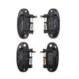 Exterior Door Handle Set of 4 for Chevrolet Aveo Aveo5 Pontiac G3 96541632