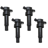 Ignition Coil Set of 4 for 2012-2021 Hyundai Accent, Veloster & Kia Rio, Soul 1.6L