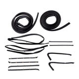 Door Weatherstrip Seal Kit 12 Piece for 1973-1980 Chevrolet GMC Pickup