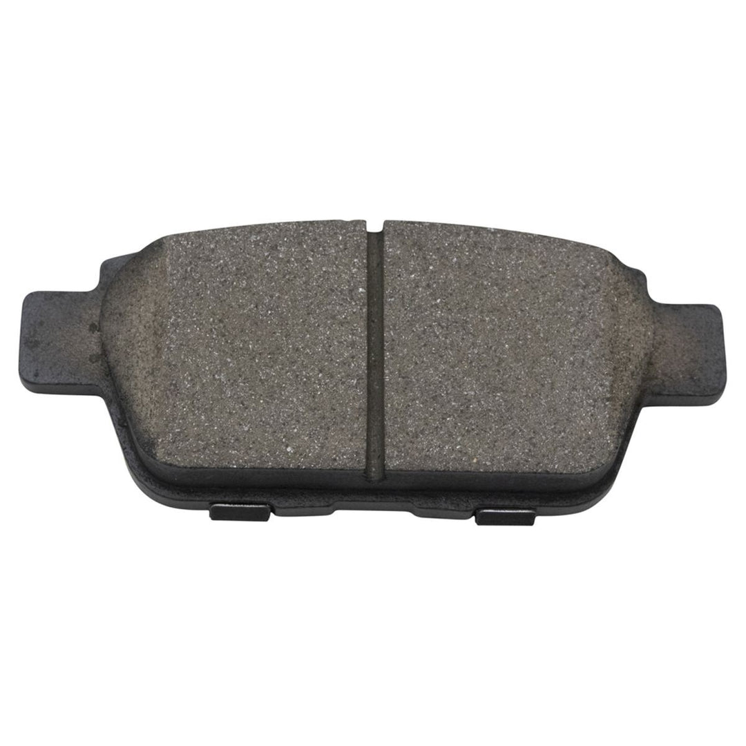 Rear Ceramic Brake Pad, Rotor and Parking Brake Shoe Kit for 2009-2014 Acura TL