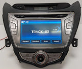 2011-2013 Hyundai Elantra Satellite Radio Navigation Display 965603X150RA5 OEM - product image