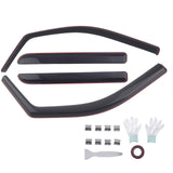 Window Visors for 2009-2014 Ford F-150 SuperCrew, Set of 4
