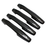 ABS Car Carbon Fiber Look Door Handle Cover Trim For Honda Civic 8th Gen 2006-11 – product image 3