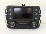 2017 2018 JEEP CHEROKEE AM/FM RADIO RECEIVER SCREEN DISPLAY 5.0" 68306938AB OEM - product image