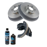 Rear Brake Drum & Shoe Kit for 1998-2008 Subaru Forester & 1996-2003 Impreza