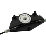 Front Power Window Regulator Pair for 2002-2008 Audi A4, S4 & 2007-2008 RS4
