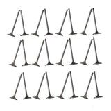 Intake and Exhaust Valve Set 24-Piece for 1990-2006 BMW 3 Series, 5 Series, X3, X5, Z3, Z4 and M3 L6