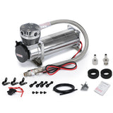 200 PSI 12V Air Ride Suspension Compressor with 3/8 NPT Leader Hose VAC01