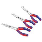 WORKPRO 3-Piece 11 Inch Long-Reach Hose Grip Pliers Set