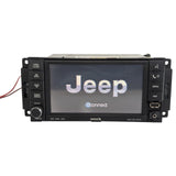 2008-2010 Chrysler Jeep Dodge AM/FM DVD CD Radio Display Receiver Satellite RER OEM 5064816AD - product image