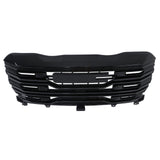 Gloss Black Front Grille with Camera Hole for 2022-2024 GMC Sierra 1500