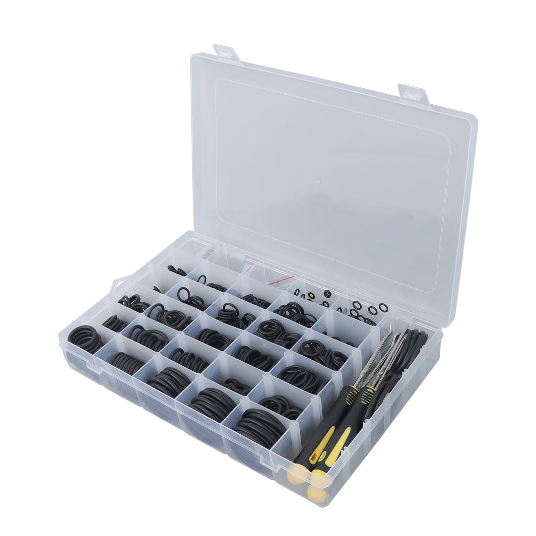 O-Ring Assortment Kit 1540 Piece 32 Sizes with Pick and Hook Set