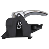 Chrome and Gray Inside Door Handle, Passenger Side, for Nissan Frontier, Pathfinder and Xterra