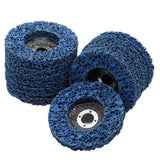 4 inch Poly Strip Disc Wheel for Angle Grinder Paint and Rust Removal 10 Pack
