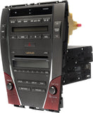 2007-09 Lexus ES350 AM FM SAT Radio 6 Disc CD Player 86120-33720 Face Code P1807 - product image