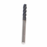 1/8 Inch 4 Flute Ball Nose Carbide End Mill 5 Pack 1-1/2 Inch OAL
