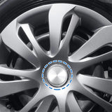 Wheel Center Cap Universal Rim Chrome Hub Cap 60mm No Logo Silver Base - product image 6
