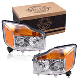 Headlight For 2008-2015 TITAN Set 260109FF0A 2010 Armada NI2502168 4221-0057S - product image