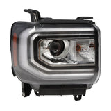 HID Xenon Projector Headlight Pair with LED DRL for 2016-2018 GMC Sierra 1500 GM2502453 – product image 5