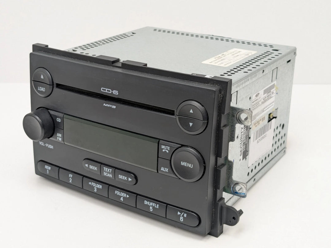 06-13 Ford E150 EXPLORER AM/FM Radio CD Player MP3 Receiver AUX 6CD Disc OEM 6L2T-18C815-BK - product image