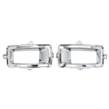 Chrome Fog Light Cover Pair for 2014-2015 Chevrolet Silverado 1500 22944879 22944880