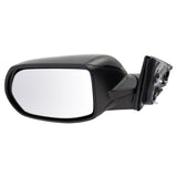 Power Side Mirror Pair Smooth Black for 2017-2022 Honda CR-V