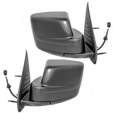 Power Mirror For 2008-2012 Liberty Manual Fold Set 57010076AF CH1321279 2331-6001LR - product image