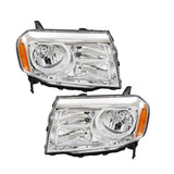 Left and Right Halogen Projector Headlight Set for 2012-2015 Honda Pilot 33150-SZA-A11