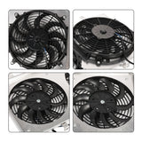Aluminum Radiator with Fan for 1989-1994 Nissan 240SX Silvia S13 SR20 EBAY-376605839343 – product image 7