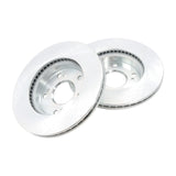 Front Brake Rotors and Ceramic Pads Kit for 2012-2015 Honda Civic 1.8L