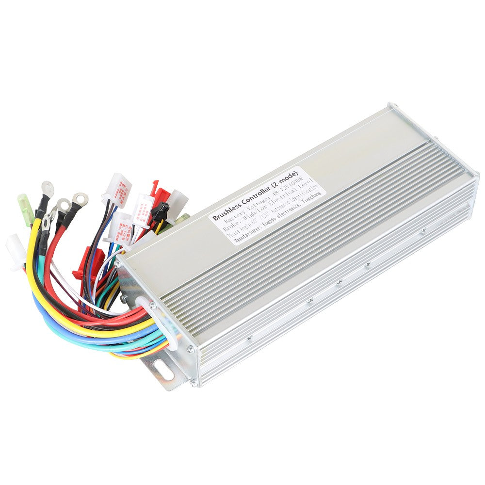 1500W Brushless Motor Speed Controller 48V 72V for Electric Bikes and Scooters
