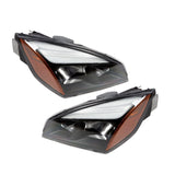 Black Full LED Headlight Assembly Pair for 2018-2024 Freightliner Cascadia A6601405002 – product image 6