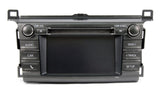 2014-2015 Toyota RAV4 OEM AM/FM Radio CD MP3 Player 86140-0R090 Face 100328 - product image