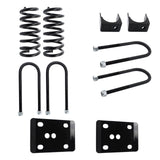 3 in Front 5 in Rear Lowering Coil Springs and Flip Kit for 1975-1986 Chevrolet C10 GMC C15