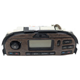 03-08 Jaguar S-Type S Front Wood Trim AC Air Climate Control Heater Switch OEM 2R8H18C612BN - product image