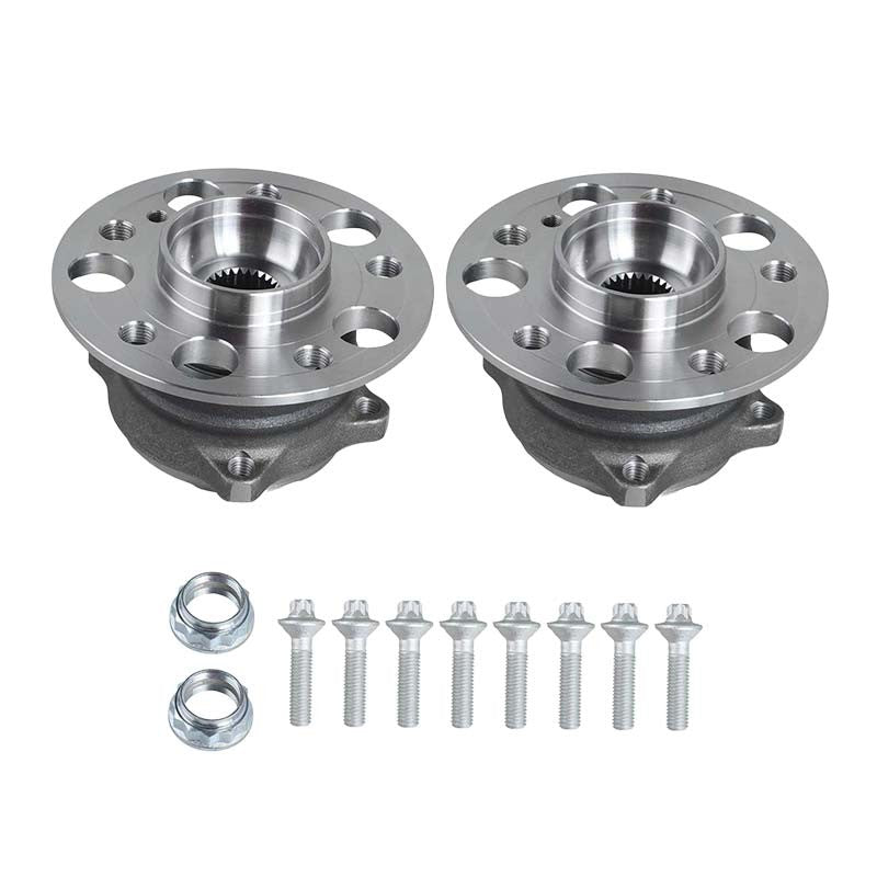 Rear Wheel Hub Bearing Assembly Pair for 2003-2020 Mercedes-Benz C E CLS S SL Class
