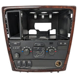 2001-2009 Volvo S60 V70 XC70 AC Air Temp Climate Control Panel Bezel 8697141 OEM - product image