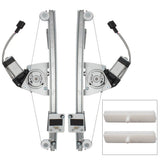 Brock Regulator With Motor-Upgraded Glass Guide Kit Fit 500 500c 500e Left Right 2552-2015LRC4 - product image