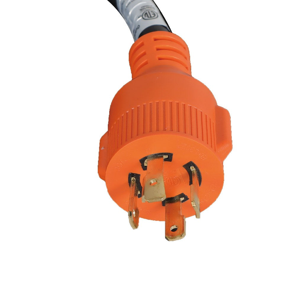 Generator Extension Cord 50 ft 30 Amp L14-30P to L14-30R 4 Prong