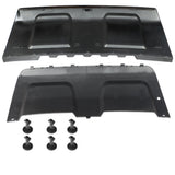 Front and Rear Bumper Skid Plate Trim Cover Set for 2014-2017 Range Rover Sport