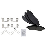 Front & Rear Ceramic Brake Pad Set for 2009-2015 Honda Pilot & Acura MDX, ZDX