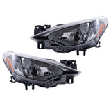 Headlight for 2016-2020 Yaris Set 81130WB001 2016 iA 2017-2018 Yaris iA 6221-0094LR - product image