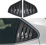 Carbon Fiber Look Vent Window Scoop Louver Cover Trim For Toyota Camry 2018-2024 – product image 2