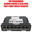 PROGRAMMED 13-17 Chevrolet Cadillac Buick GMC Body Control Module BCM BCU OEM 13589325 - product image
