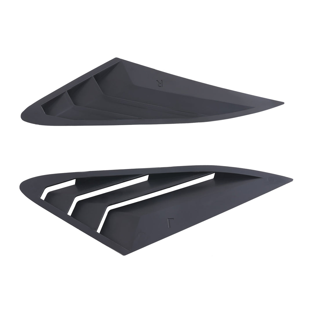 Quarter Window Louvers for 2021-2025 Kia K5, Pair