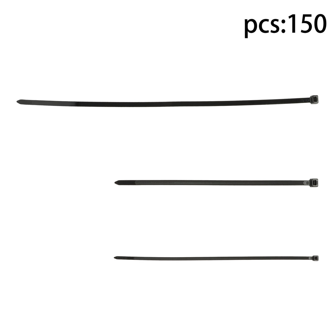 Nylon Cable Ties 150 Pack Assorted 12 and 18 Inch Heavy Duty