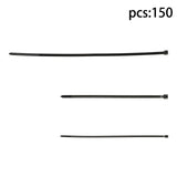 Nylon Cable Ties 150 Pack Assorted 12 and 18 Inch Heavy Duty
