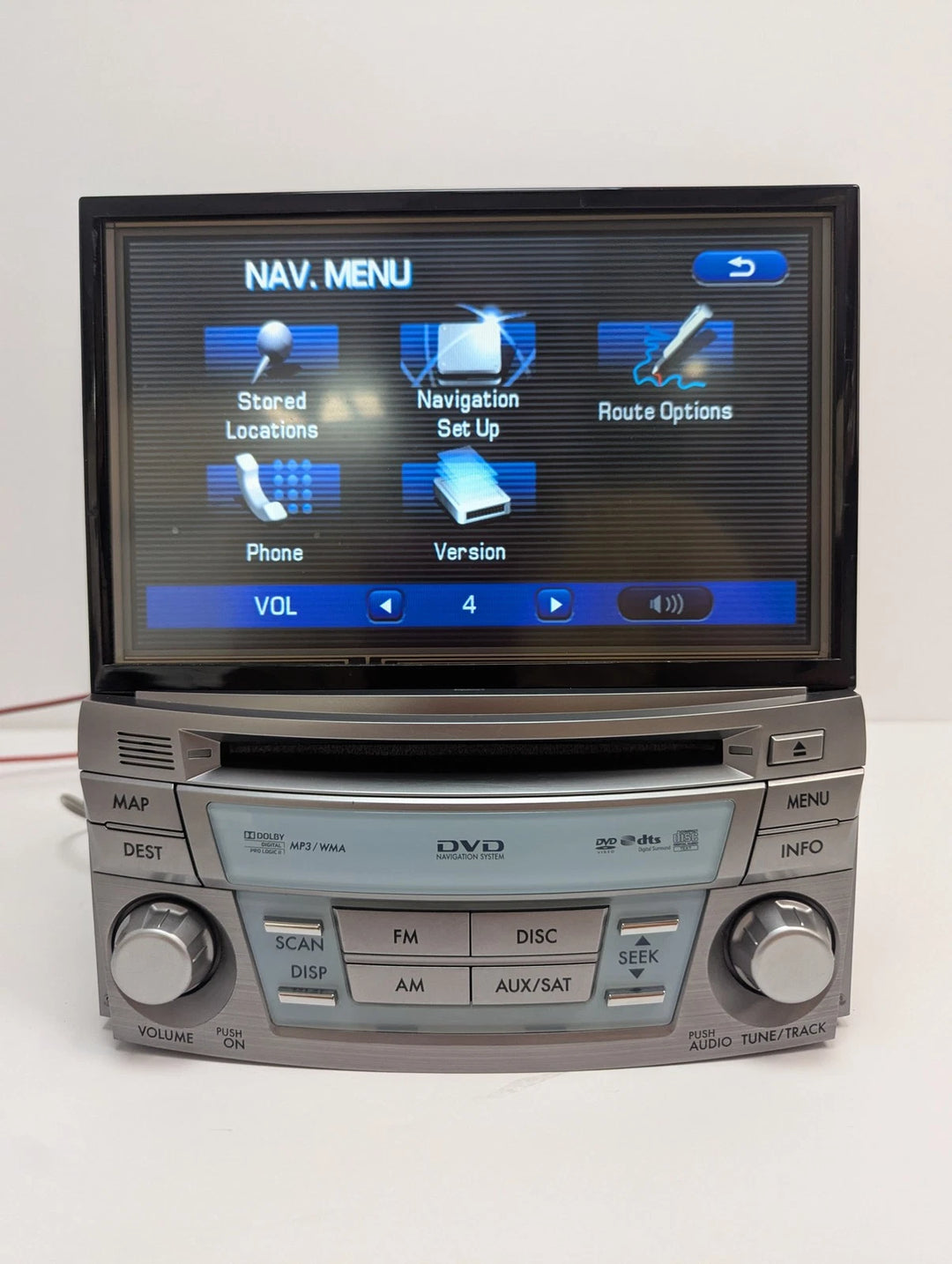 2010-2012 Subaru Outback Legacy Harmon Kardon Navigation Touch Screen Radio * OEM 86271AJ60A - product image