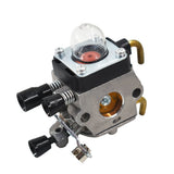Carburetor Kit with Air Filter and Fuel Line for Stihl FS38 FS45 FS46 FS55 KM55 HS45 C1Q-S97A